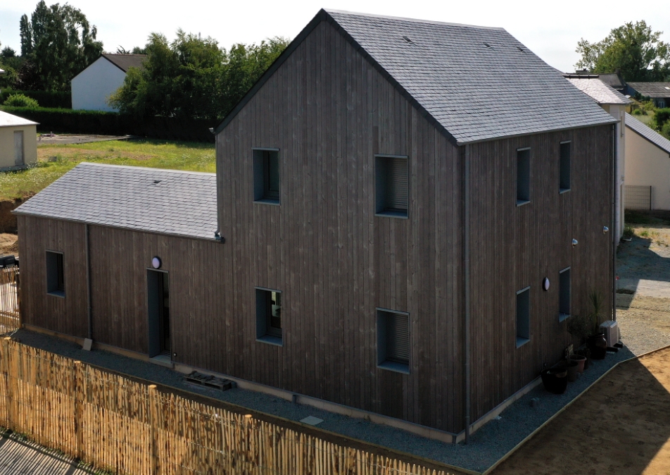 MOB - Maison passive à Saint Coulomb